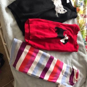 Bundle sweaters / sweater dress kids size 5- 5/6
